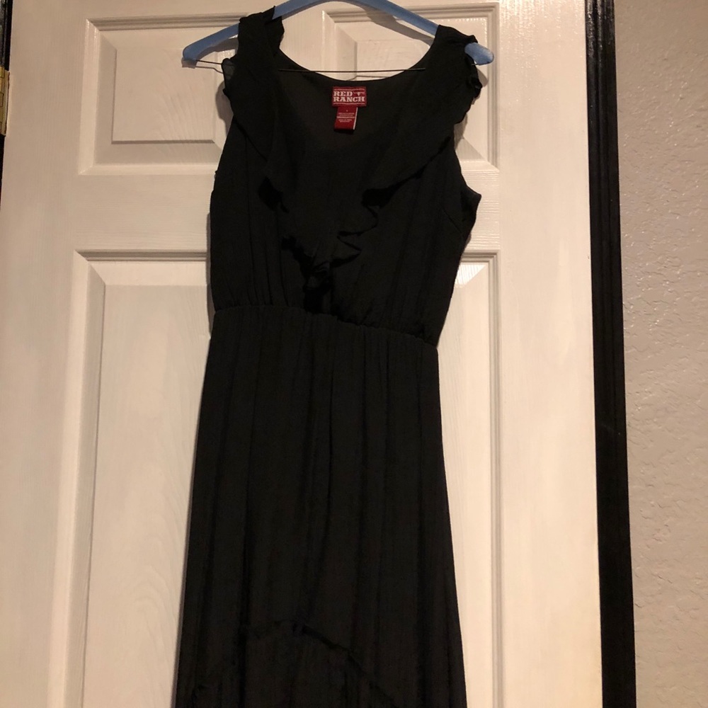 Country style dress.